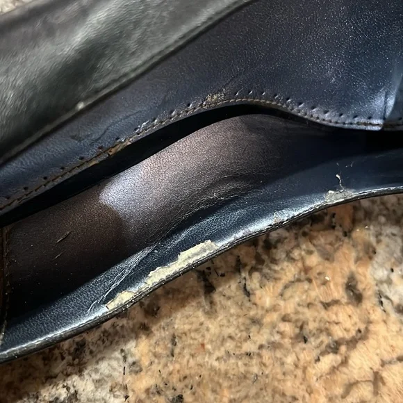 Black Naturalizer Heel Peep-Toe Pumps with Bow - Picture 11 of 11